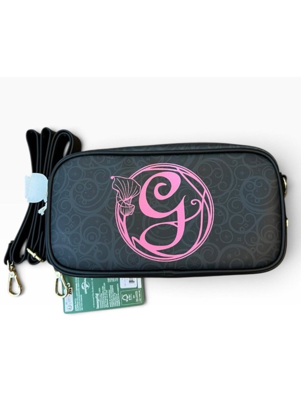Loungefly Wicked Glinda & Elphaba Camera Crossbody Camera Bag Pink G NWT